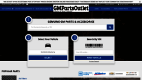 What Gmpartsoutlet.net website looked like in 2023 (1 year ago)