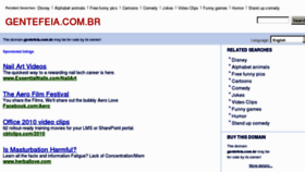 What Gentefeia.com.br website looked like in 2011 (13 years ago)