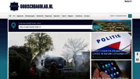 What Gooischdagblad.nl website looked like in 2023 (1 year ago)