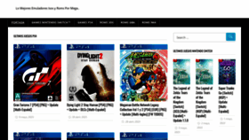 What Gamezmedia.net website looked like in 2023 (2 years ago)