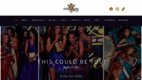 What Galaxypageantsuk.com website looked like in 2023 (1 year ago)