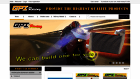 What Gpiautoparts.com website looked like in 2023 (1 year ago)