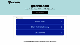 What Gmahiti.com website looked like in 2023 (This year)