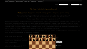 What Genialschach.de website looked like in 2023 (This year)