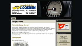 What Garagecoenen.nl website looked like in 2023 (This year)