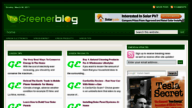 What Greenerenergyonline.com website looked like in 2011 (13 years ago)