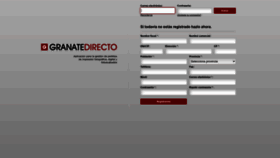 What Granatedirecto.com website looked like in 2023 (This year)