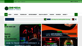 What Gbc-media.com website looked like in 2023 (This year)