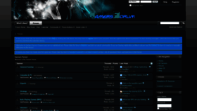 What Gamers-forum.com website looked like in 2023 (This year)