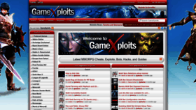 What Gamexploits.com website looked like in 2023 (This year)