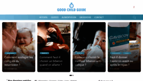 What Good-child-guide.com website looked like in 2023 (This year)