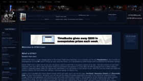 What Gta3.com website looked like in 2023 (2 years ago)