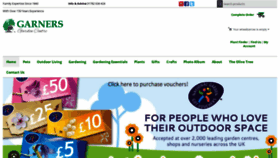 What Garnersgardencentre.co.uk website looked like in 2023 (This year)