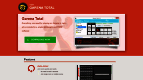 What Garenatotal.com website looked like in 2023 (This year)