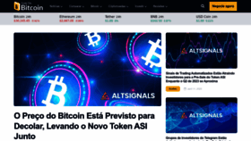 What Guiadobitcoin.com.br website looked like in 2023 (This year)
