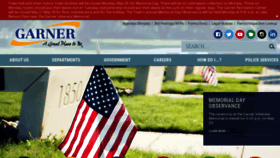 What Garnernc.gov website looked like in 2023 (This year)