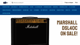 What Guitar.com.au website looked like in 2023 (This year)