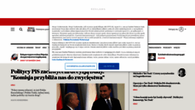 What Gazetawyborcza.pl website looked like in 2023 (This year)