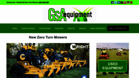 What Getmowers.com website looked like in 2023 (This year)