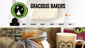 What Graciousbakers.co.za website looked like in 2023 (This year)