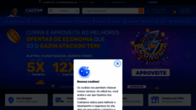 What Gazinatacado.com.br website looked like in 2023 (This year)