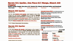 What Getmanga.info website looked like in 2011 (13 years ago)