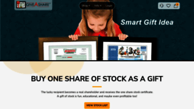 What Giveashare.com website looked like in 2023 (This year)