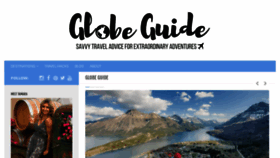 What Globeguide.ca website looked like in 2023 (This year)