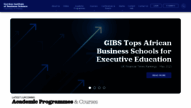 What Gibs.co.za website looked like in 2023 (This year)