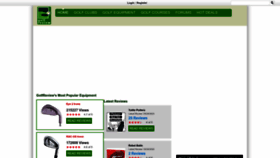 What Golfreview.com website looked like in 2023 (This year)