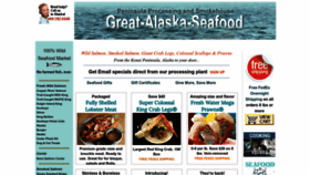 What Great-alaska-seafood.com website looked like in 2023 (This year)