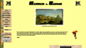 What Gatewaystobabylon.com website looked like in 2023 (This year)