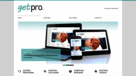 What Getpro.com.ar website looked like in 2023 (This year)