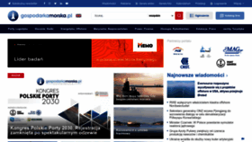 What Gospodarkamorska.pl website looked like in 2023 (This year)