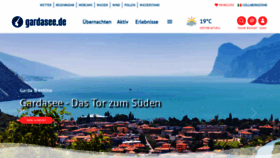 What Gardasee.de website looked like in 2023 (This year)