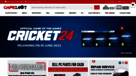 What Gameloot.in website looked like in 2023 (This year)