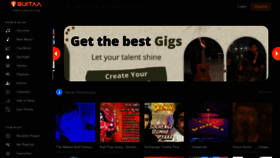 What Guitaa.com website looked like in 2023 (This year)