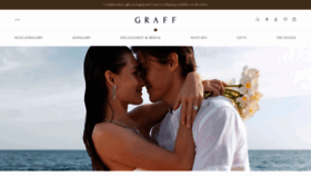 What Graff.com website looked like in 2023 (This year)
