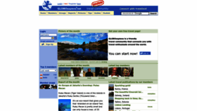 What Globosapiens.net website looked like in 2023 (This year)