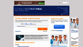What Goinginternational.eu website looked like in 2023 (This year)