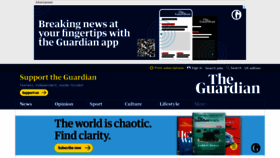 What Guardianweekly.co.uk website looked like in 2023 (This year)