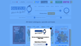 What Guzzle.co.za website looked like in 2023 (This year)