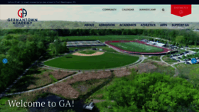 What Germantownacademy.net website looked like in 2023 (This year)
