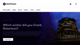 What Grantthornton.co.nz website looked like in 2023 (2 years ago)