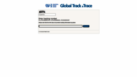 What Globaltracktrace.ptc.post website looked like in 2023 (This year)