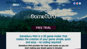 What Game-guru.com website looked like in 2023 (This year)