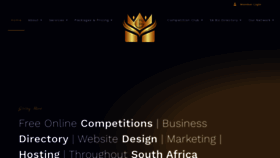 What Givingmore.co.za website looked like in 2023 (This year)