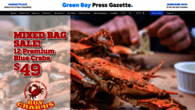 What Greenbaypressgazette.com website looked like in 2023 (This year)