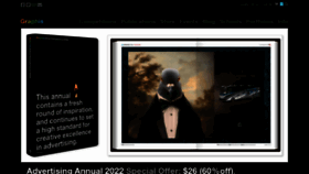 What Graphis.com website looked like in 2023 (2 years ago)