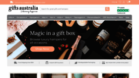 What Giftsaustralia.com.au website looked like in 2023 (This year)